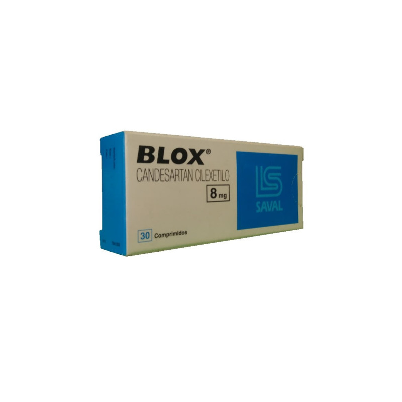 Blox 8 mg 30 comprimidos