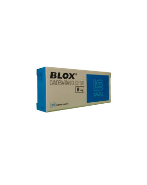 Blox 8 mg 30 comprimidos