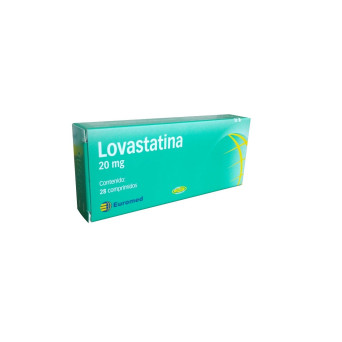 Lovastatina 20 mg x 28 comprimidos Lab. Chile