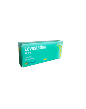 Lovastatina 20 mg x 28 comprimidos Lab. Chile