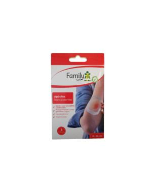 Family Set Aposito Transparente 3 U. 10x12 cms.