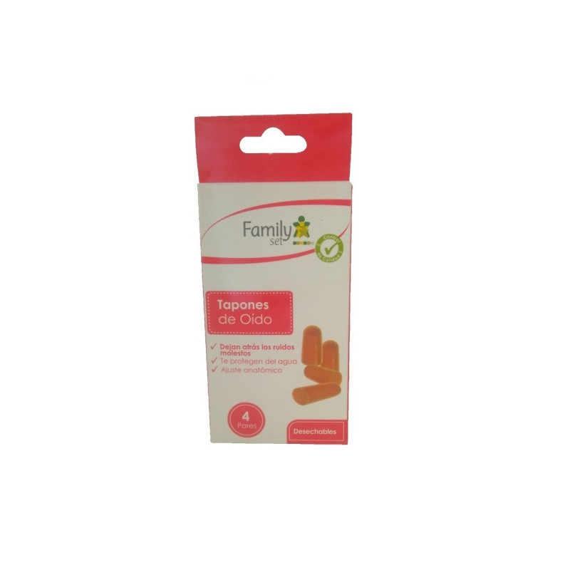 Tapones Oido Family Set 4 pares