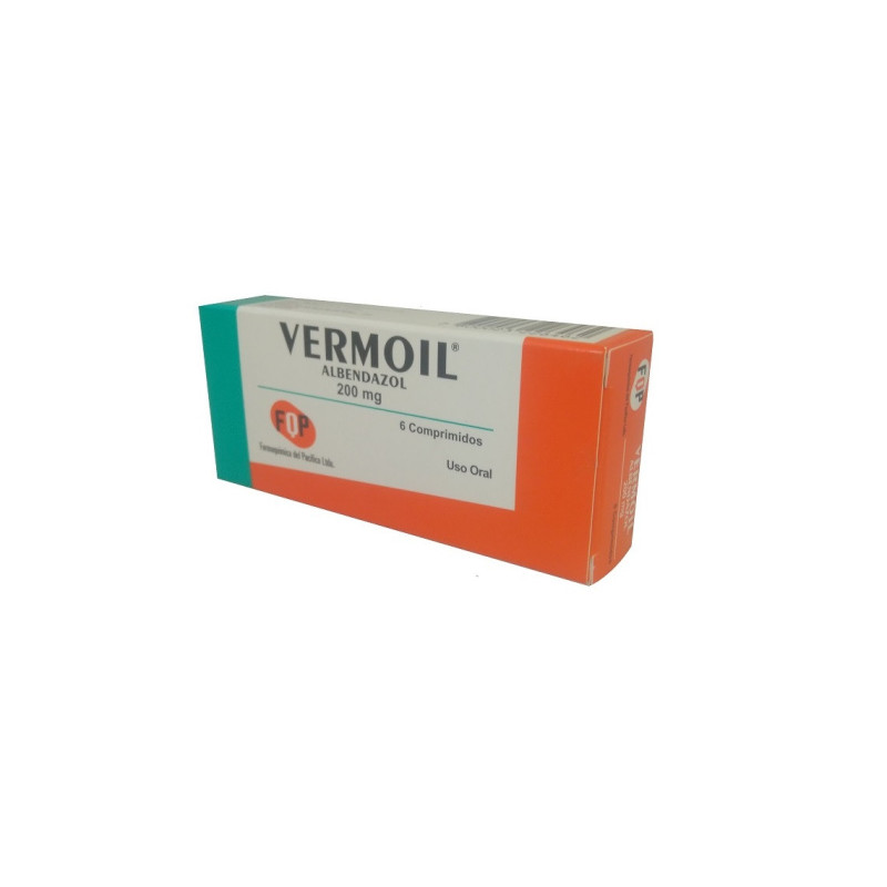 Vermoil 200 Mg 6 Comprimidos