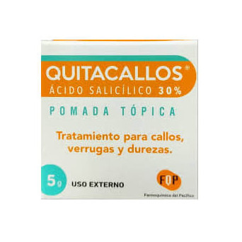 Quitacallos pomada tópica 30% x 5 g