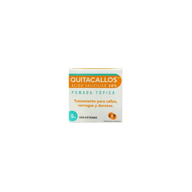 Quitacallos pomada tópica 30% x 5 g