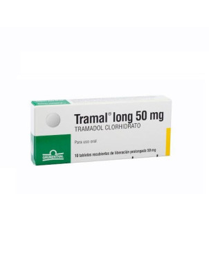 Tramal Long 50 mg. 20 comp