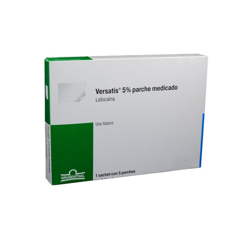 Versatis Parche 5% 5 unidades