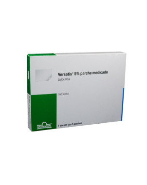 Versatis Parche 5% 5 unidades