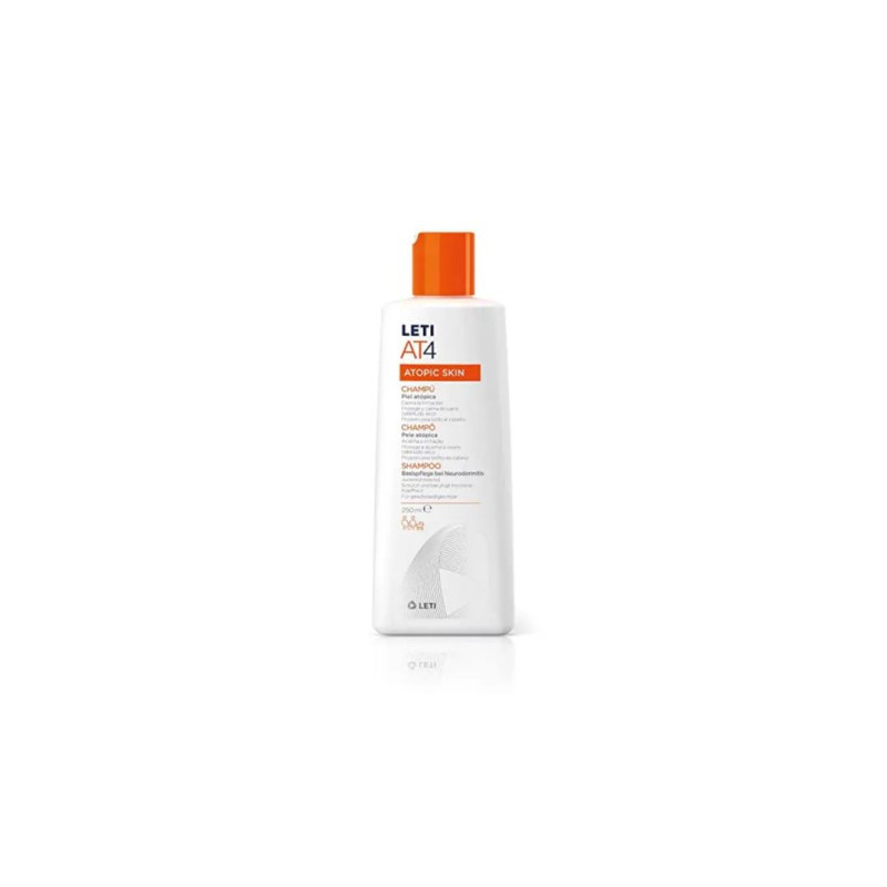 Leti AT4 Shampoo Piel Atópica 250 mL Champu   VENCE 09/2026   STOCK 1