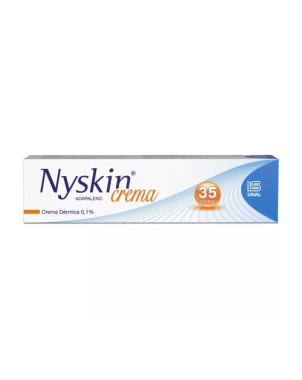 Nyskin 0.1% Crema Dermica 35 g   VENCE 09/2026   STOCK 1