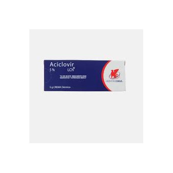 Aciclovir Crema 5% 5 Gr. Lab. Chile
