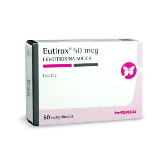 Eutirox 50 mcg x 50 comprimidos
