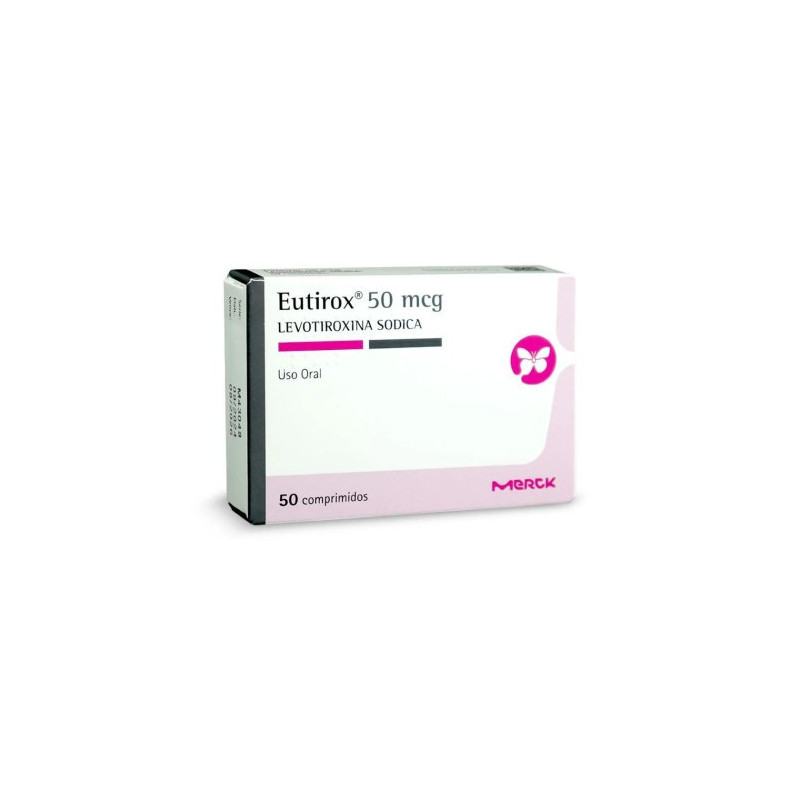 Eutirox 50 mcg x 50 comprimidos