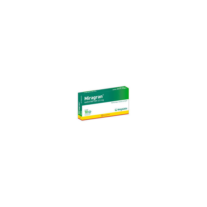 Miragran 2,5 mg. 10 comp.