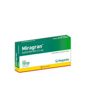 Miragran 2,5 mg. 10 comp.